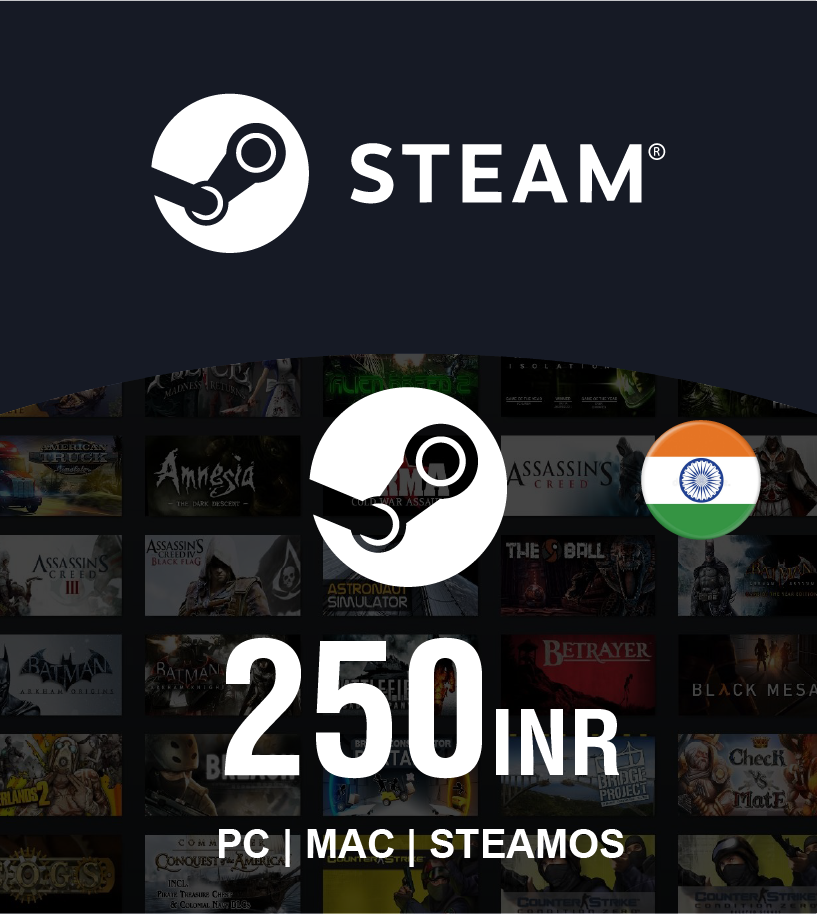 Steam Wallet INR 250