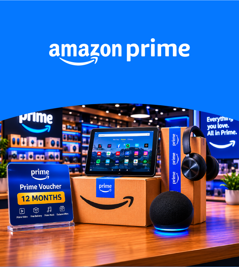 Amazon Corp Prime Voucher 12-M E-Gift Card-ChannelPartner