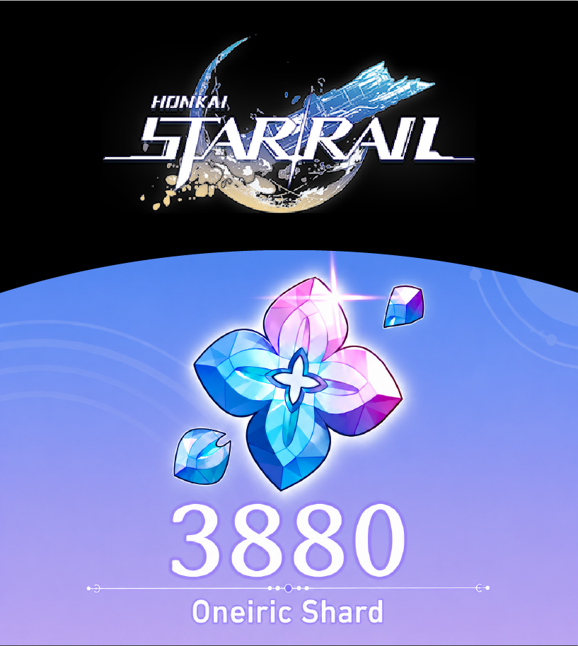 Honkai: Star Rail 3880 Oneiric Shard