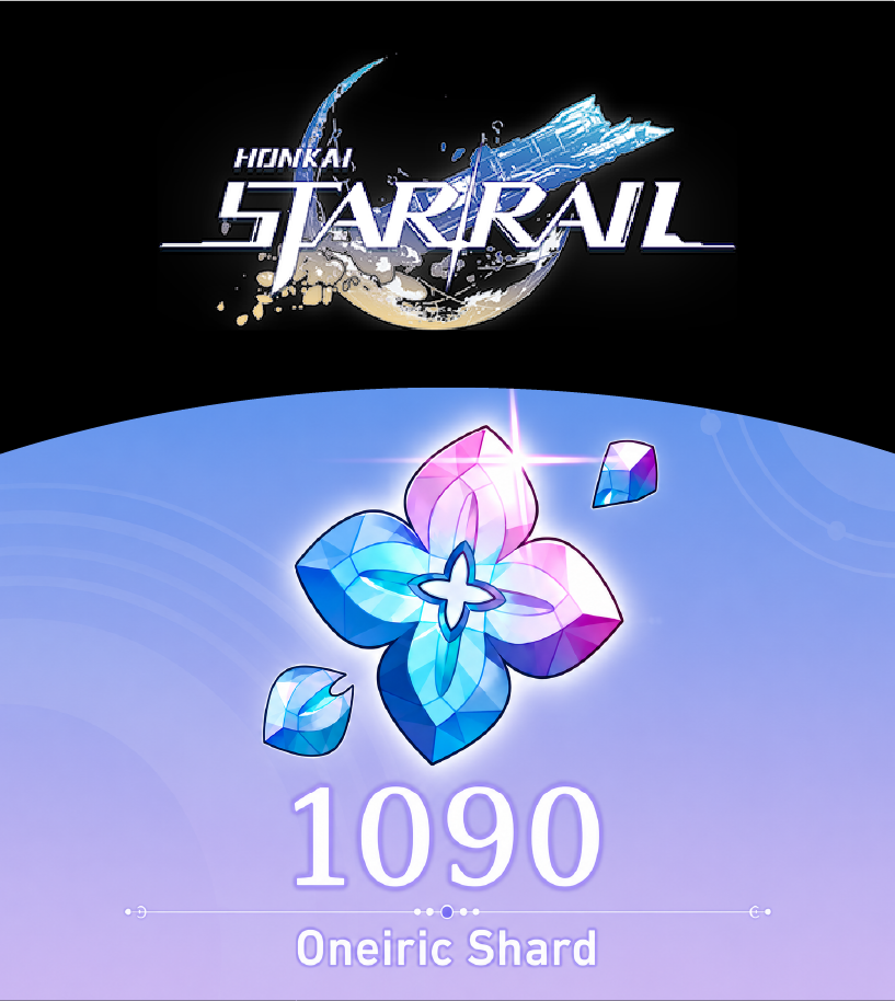 Honkai: Star Rail 1090 Oneiric Shard