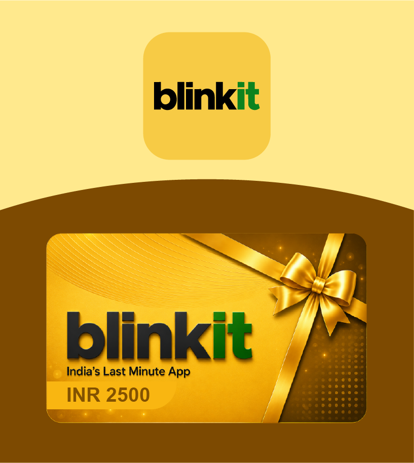 Blinkit INR 2500