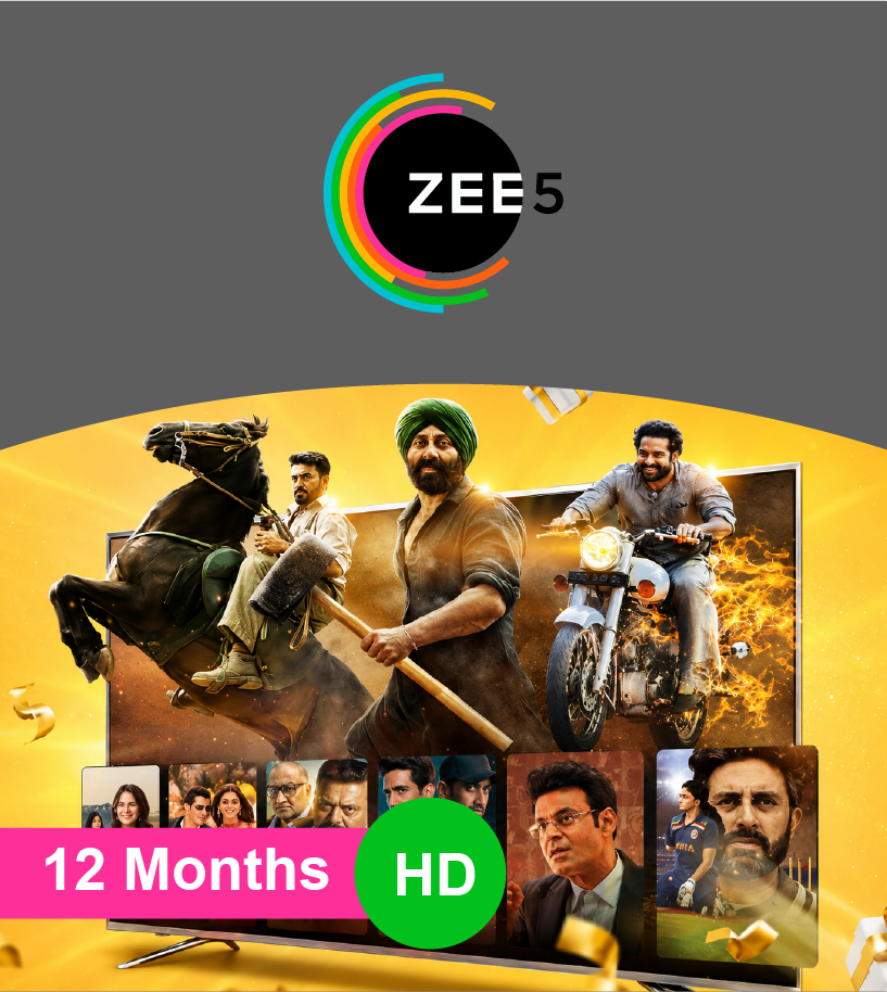Zee5 12M HD E-Gift Card