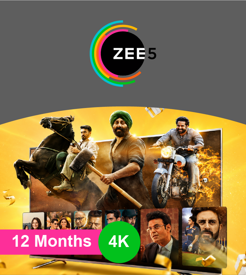 Zee5 12M 4K E-Gift Card