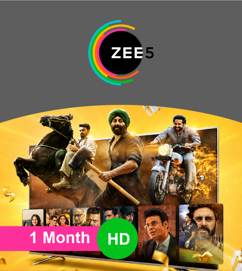 Zee5 1M HD E-Gift Card