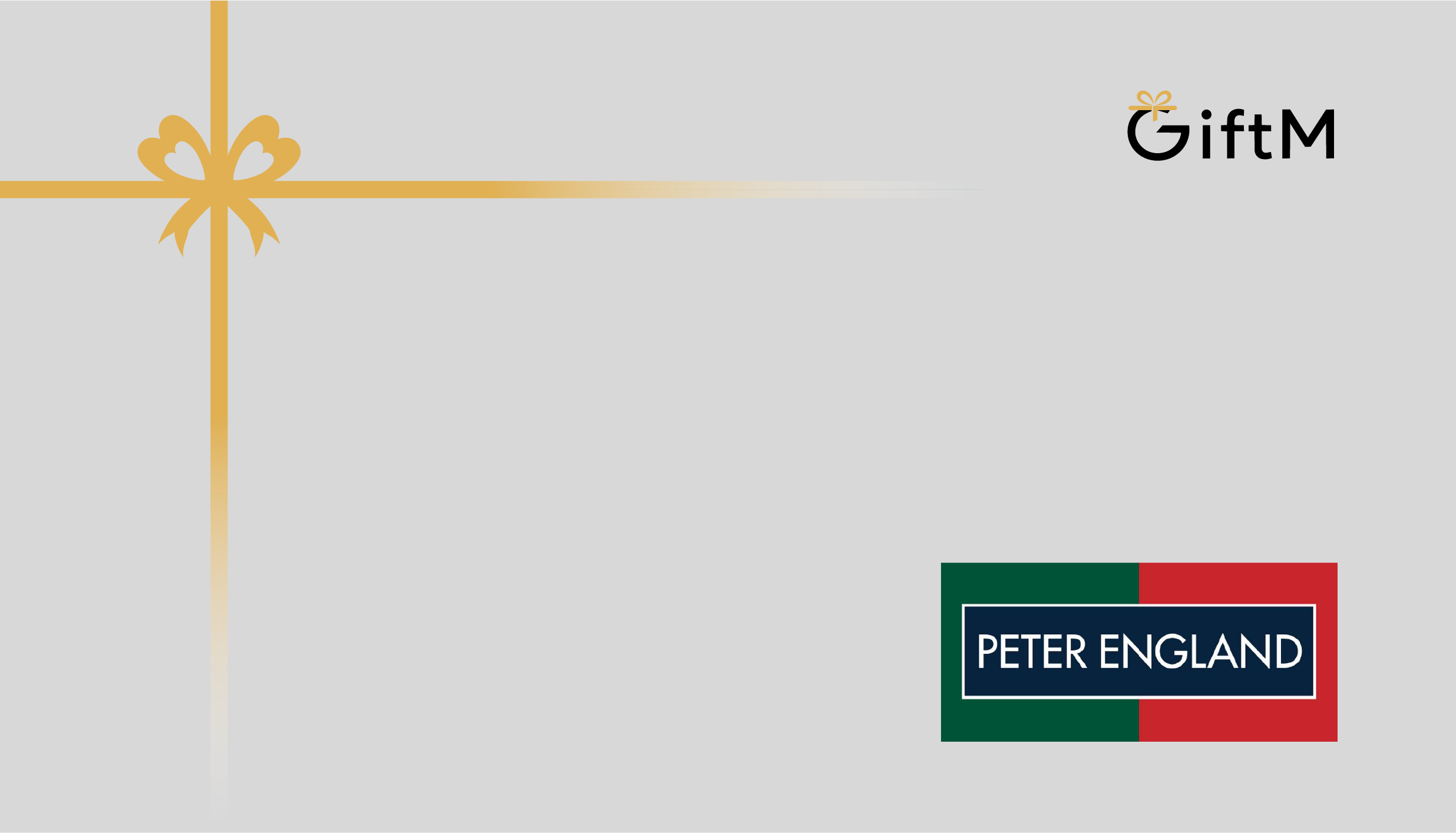 Peter England E-Gift Voucher