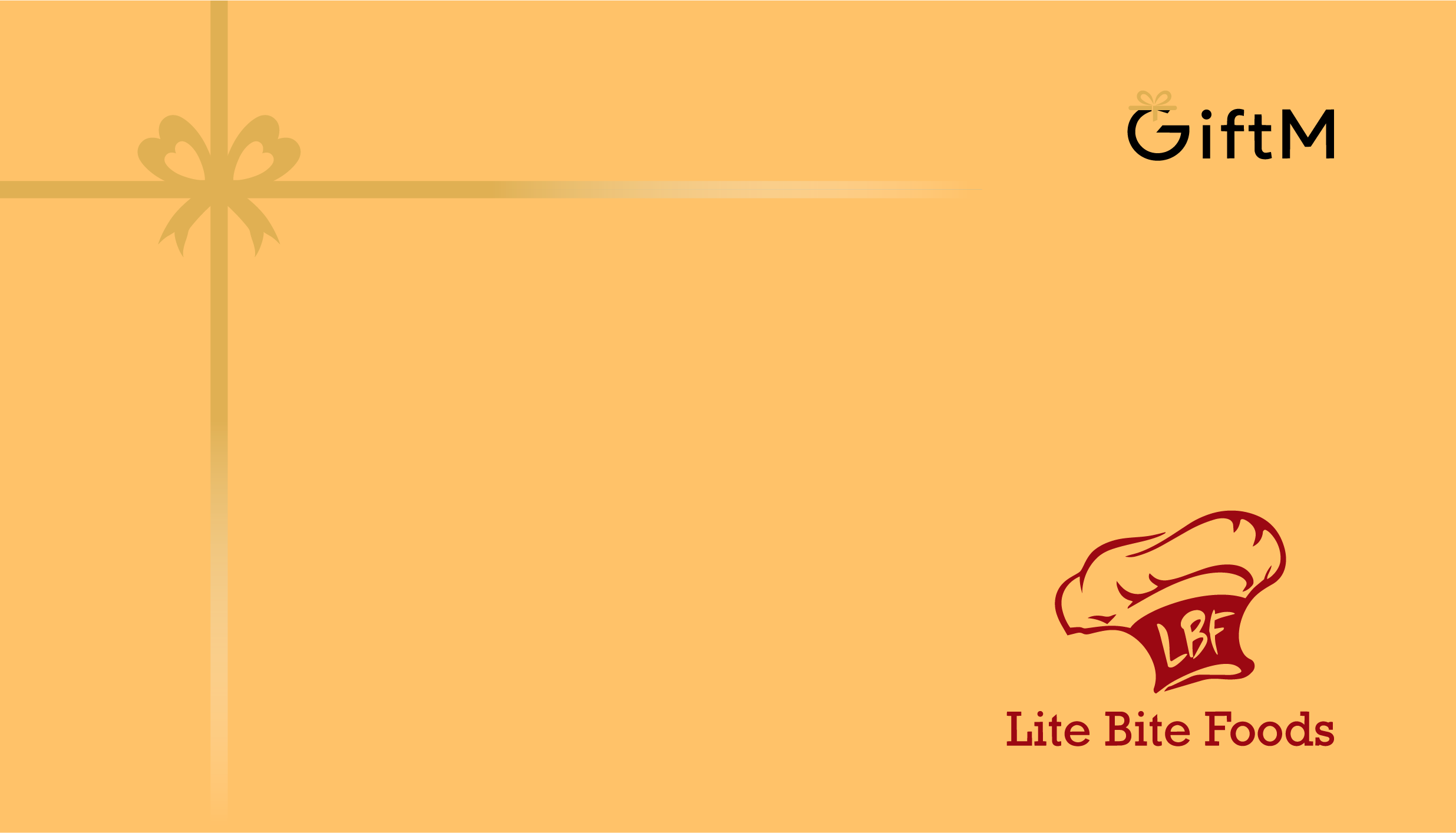 Lite Bite Food E-Gift Card