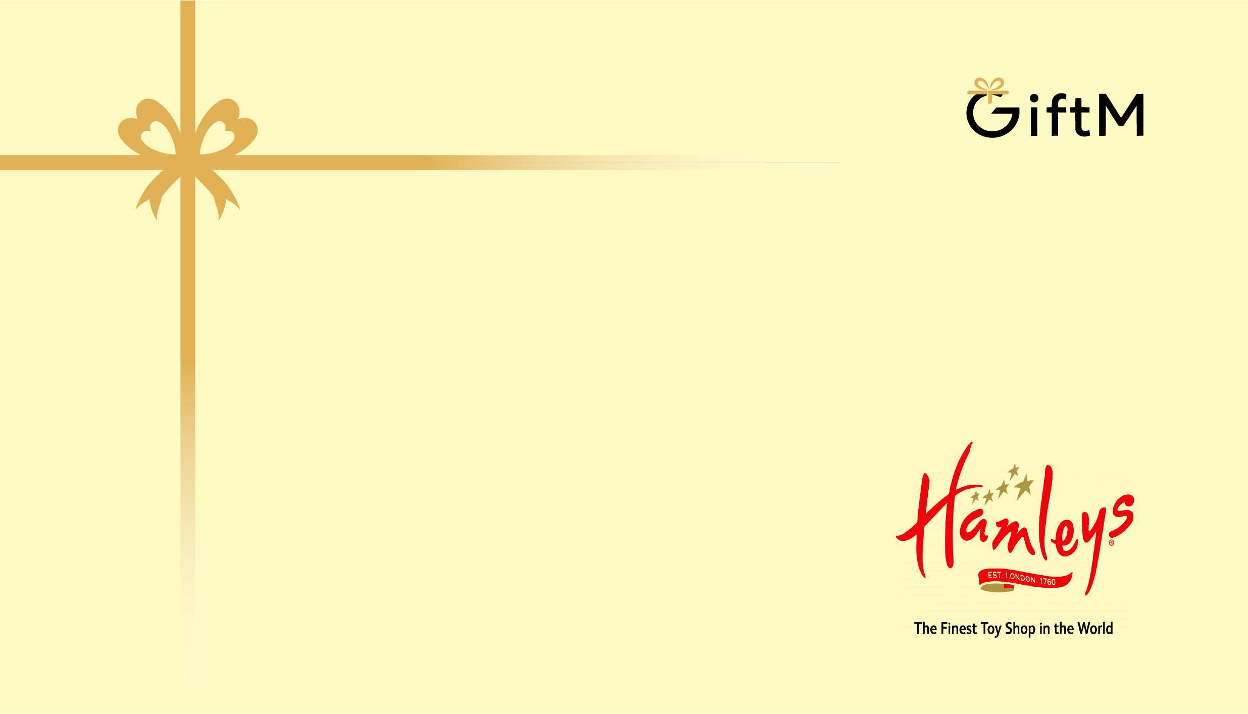 Hamleys E-Gift Card-Luxe E-Gift Card